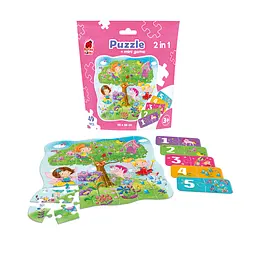 Пазли Vladi Toys 2 в 1 Феї, з міні-грою, 49 елементів (RK1140-02) - мініатюра 2