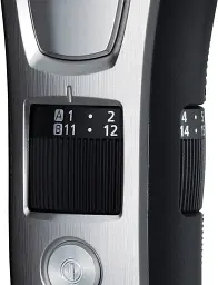 Тример Panasonic для бороди, вусів, голови і тіла чорно-сріблястий (ER-GB80-S520) - мініатюра 3