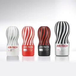 Мастурбатор Tenga Air-Tech Ultra (прозорий) - мініатюра 5