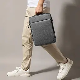Сумка для ноутбука Tomtoc DefenderACE-A03 Laptop Shoulder Bag Grey 16 Inch A03F2G3 - мініатюра 5