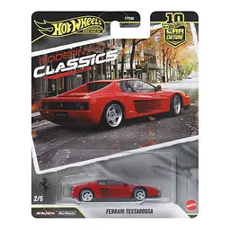 Колекційна модель машинки Hot Wheels Ferrari Testarossa серії Car Culture (JKF00) - мініатюра 4