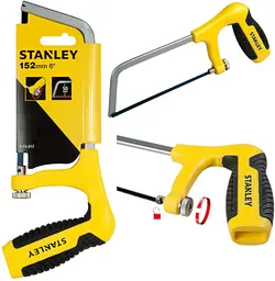 Ножівка по металу Stanley 150 мм (1-15-317) - мініатюра 4