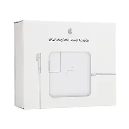 Зарядний пристрій для макбука, 85W, MagSafe (L-tip), білий блок живлення, зарядний пристрій для ноутбука з подовженим мережним кабелем + магнітний кабель, швидка зарядка, адаптер живлення Apple MacBook (MC556) (ARM47618) - мініатюра 3