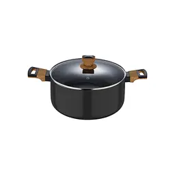 Каструля Bergner Earth black, з кришкою 28 см, 6 л (BG-32037-BK) - мініатюра 2