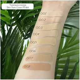 Тональна основа TopFace Skin Twin Cover Foundation PT464 відтінок 06, 32 мл - мініатюра 4