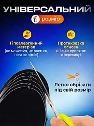 Електроустілки з підігрівом USB (розмір 35-40), Термоустілки підрізні, універсальні для зимового взуття, Чорні (5166599672) - мініатюра 3