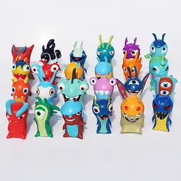 Набір іграшкових фігурок Слагтерра (Slugterra) 24 шт - мініатюра 3