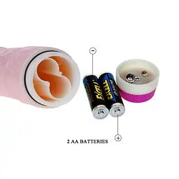 Вібратор Adour Club Vibrator тілесний 22,5 см - мініатюра 5