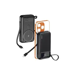 Батарея універсальна Sigma X-power SI20A8QL-MAG 20000mAh, Magnetic wireless 15W, PD, QC, 22,5W, MagSafe (4827798434611) - мініатюра 5