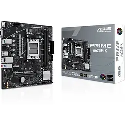 Материнська плата Asus Prime A620M-K sAM5 A620 2xDDR5 HDMI D-Sub mATX - мініатюра 7