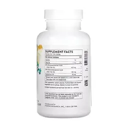Вітамін Thorne Research Омега-3 з коензимом Q10, Omega-3 with CoQ10, 90 гелевих капсул (THR-61603) - мініатюра 2