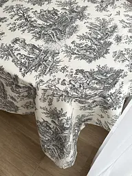 Скатертина столова Ecotton DUCK 170х220 см водовідштовхувальна Italiano сірий (30497 Grey) (25005) - мініатюра 6