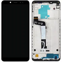Дисплей Xiaomi Redmi Note 5/Redmi Note 5 Pro чорний, In-Cell, OEM, з рамкою