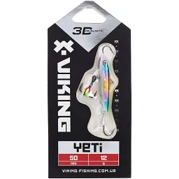 Балансир Viking Fishing Yeti Ice Jig 50mm 12.0g #16 European Values - мініатюра 2