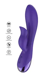 Вібратор-кролик Xocoon Unchained Love G-Spot 19 см фіолетовий - мініатюра 10