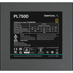 Блок живлення Deepcool PL750D 750W (R-PL750D-FC0B-EU) (PL750D) - мініатюра 6