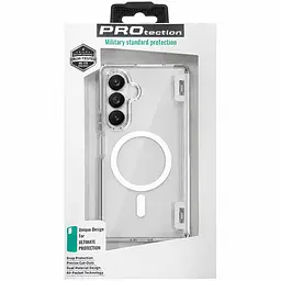 Чехол PC Epik Pure Case with Magnetic Fit для Samsung Galaxy Z Fold8 Ultra Clear - миниатюра 2