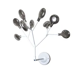 Бра настінне Levistella 756LPR0031-9 WH+BK, 9W, G4, білий і чорний, сучасний стиль для дому