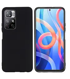 Силіконовий чохол BeCover для Xiaomi Redmi Note 11 4G Black (707634) - мініатюра 2