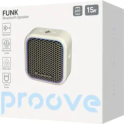 Портативна акустика Proove Funk 15W Beige/Gold (PSFN1501AP22) [169740] - мініатюра 5