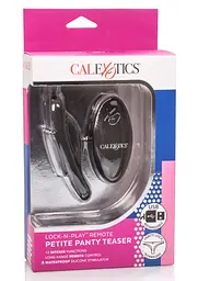 Вібратор для клітора CalExotics Remote Petite Panty Teaser 9.5 см чорний - мініатюра 9