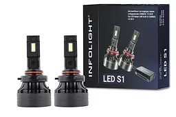Комплект світлодіодних ламп Infolight S1 HB3 50W - мініатюра 5