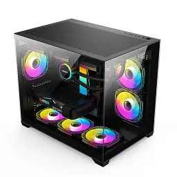 Корпус GTL Gaming Abyss Black (GTLN285M) без БЖ - мініатюра 2
