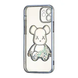 Чохол Shining Bear Case Protected Camera iPhone 12 Blue - мініатюра 3