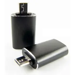 Перехідник OTG USB 2.0 AF to Micro 5P black Dengos (ADP-017)