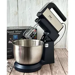 Стаціонарний ручний міксер RAF R6652 XPRO 3.5L 1000W чорний (41029-R-6652_1320) - мініатюра 3