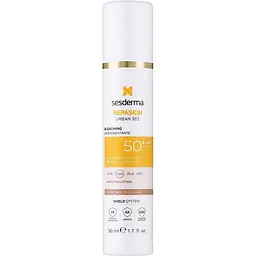 Сонцезахисний крем для обличчя Sesderma Repaskin Urban 365 Bleaching Cream SPF 50+ з депігментуючою дією 50 мл - мініатюра 2