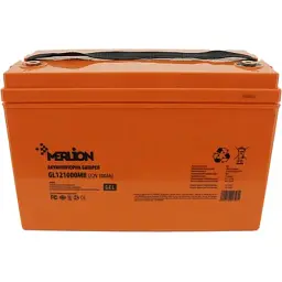 Батарея до ДБЖ Merlion 12V-100 Ah GEL (GL121000M8 GEL) - мініатюра 2