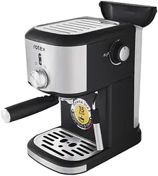 Рожкова кавоварка еспресо Rotex RCM650-S Good Espresso - мініатюра 4