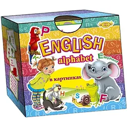 Комплект карток Майстер English Alphabet в малюнках MKO0003