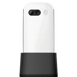 Телефон кнопковий Maxcom MM471 з док станцією білий - мініатюра 3