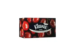 Серветки косметичні KLEENEX 150шт в коробці Фемілі