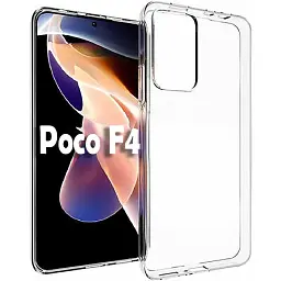 Силіконовий чохол BeCover для Poco F4 Transparancy (708936) - мініатюра 2
