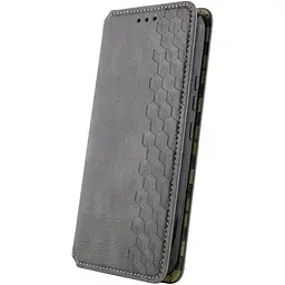 Чохол Rubic Leather Case для Redmi Note 13 4G Grey [122133] - мініатюра 2