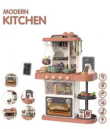 Дитяча кухня 889-184 Modern Kitchen 43 предмети світло звук вода пара в коробці (6903317259410) - мініатюра 3