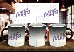 Чашка "Milfa" 330 мл Хамелеон глянцевий червоний