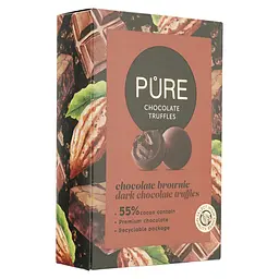 Цукерки Pure Chocolate трюфелі брауні 148 г (932190) - мініатюра 2
