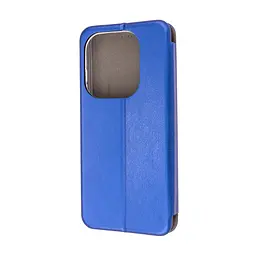 Чехол-книжка для Infinix Smart 8 (X6525)/8 Plus Hot 40i TECNO Spark Go 2024 (BG6)/20C (BG7n)/20 (KJ5n), G-Case, синий, кожаный чехол-книга из экокожи (PU) и TPU, с магнитом, с подставкой и вместительным кардхолдером, противоударный, защита всего корпуса - мініатюра 2
