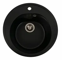 Кухонна мийка VALESO 510 LUNA матова Чорна (SP000047496)