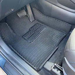 5D EVA Килимки в салон Hyundai Tucson (NX4) 2021- ДВС (Металевий підп'ятник) Сірі-Сірій кант 5 шт - мініатюра 3