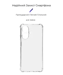 Чохол ArmorStandart Air Force для Realme C55 Camera cover Clear - мініатюра 2