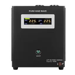 Комплект резервного живлення LP (LogicPower) ДБЖ + мультигелева батарея (UPS W1500 + АКБ MG 2880Wh) - мініатюра 3