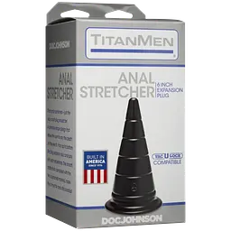 Анальний стимулятор Doc Johnson TitanMenAnal Stretcher 6 Inch Plug, діаметр 6,6 см - мініатюра 2