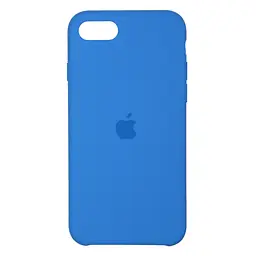 Силиконовый противоударный чехол-накладка для Apple iPhone SE (2020)/7/8/SE (2022), панель с защитой всего корпуса, софт-тач, capri blue, ArmorStandart (ARM59055)
