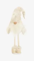 Новорічний гном Бородань на ніжках SD23962 80 см Молочний shop (2800000146764)