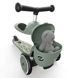 Самокат-трансформер 2 в 1 Scoot and Ride Highwaykick-1 Lifestyle, зелений - мініатюра 5